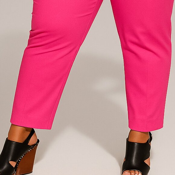 Plus size stretch twill pants - Picture 3 of 4